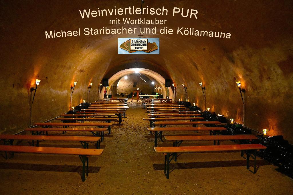 Startseite Weinviertlerisch PUR mit Wortklauber Michael Staribacher und die Köllamauna 