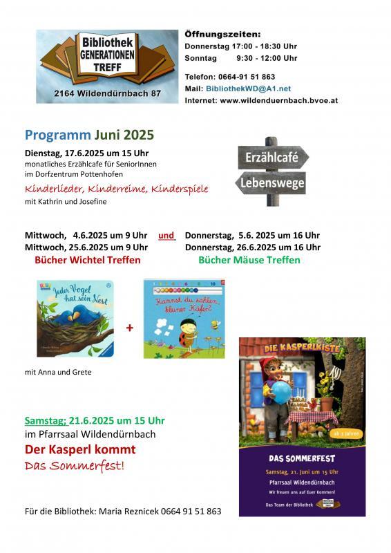 Programm Juni 2025