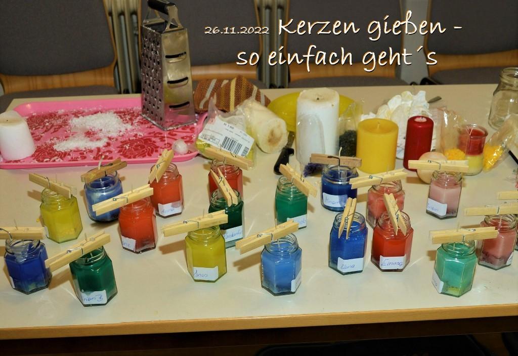 Kerzen gießen