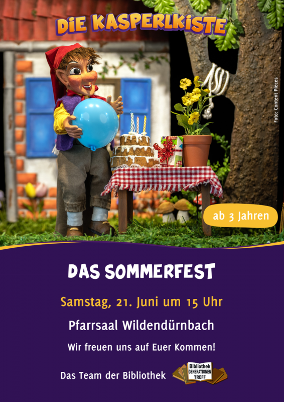 Der Kasperl kommt "Das Sommerfest!" 