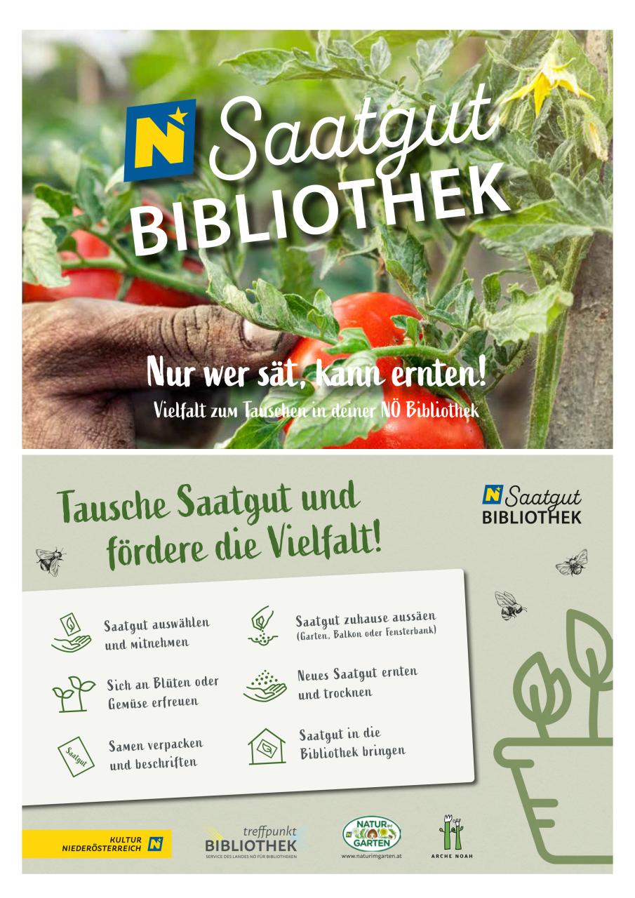 Plakat Saatgutbibliothek