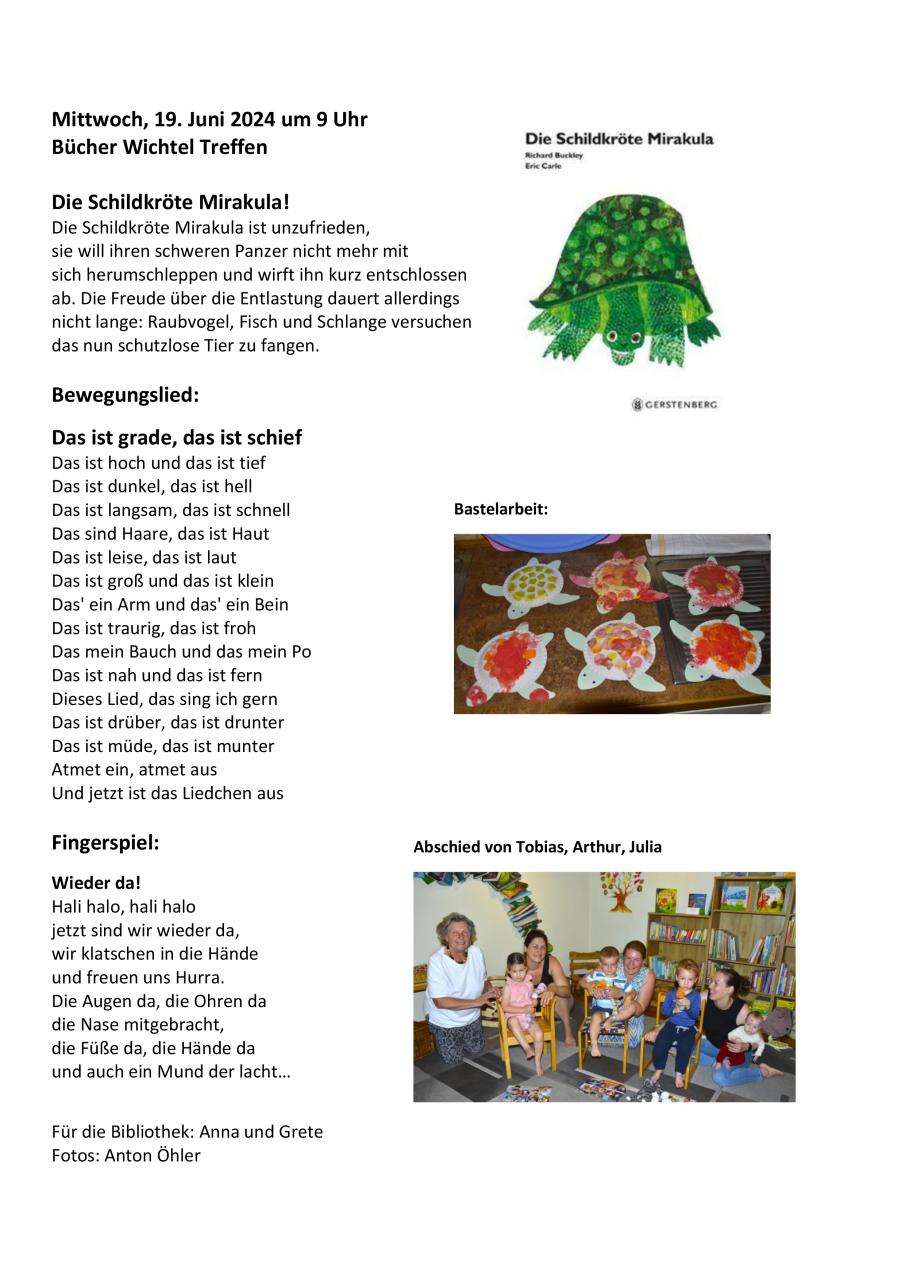 Die Schildkröte Mirakula