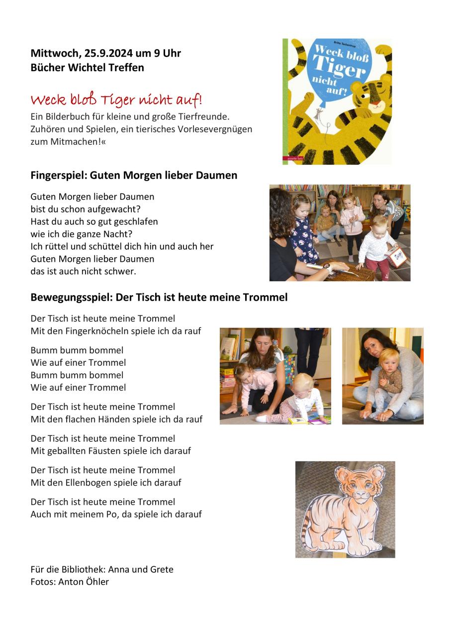 Weck bloß Tiger nicht auf!