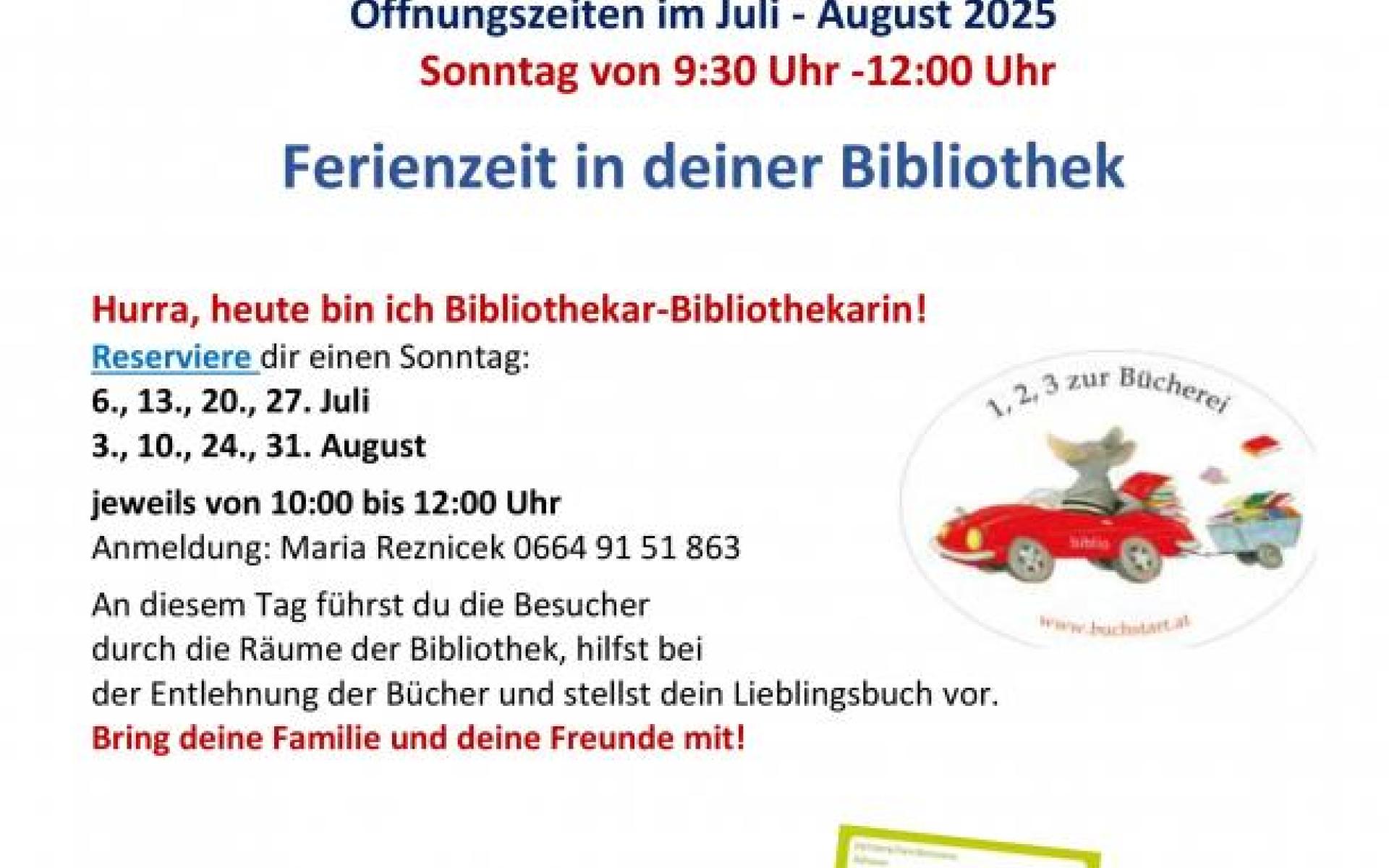 Sommerprogramm Info