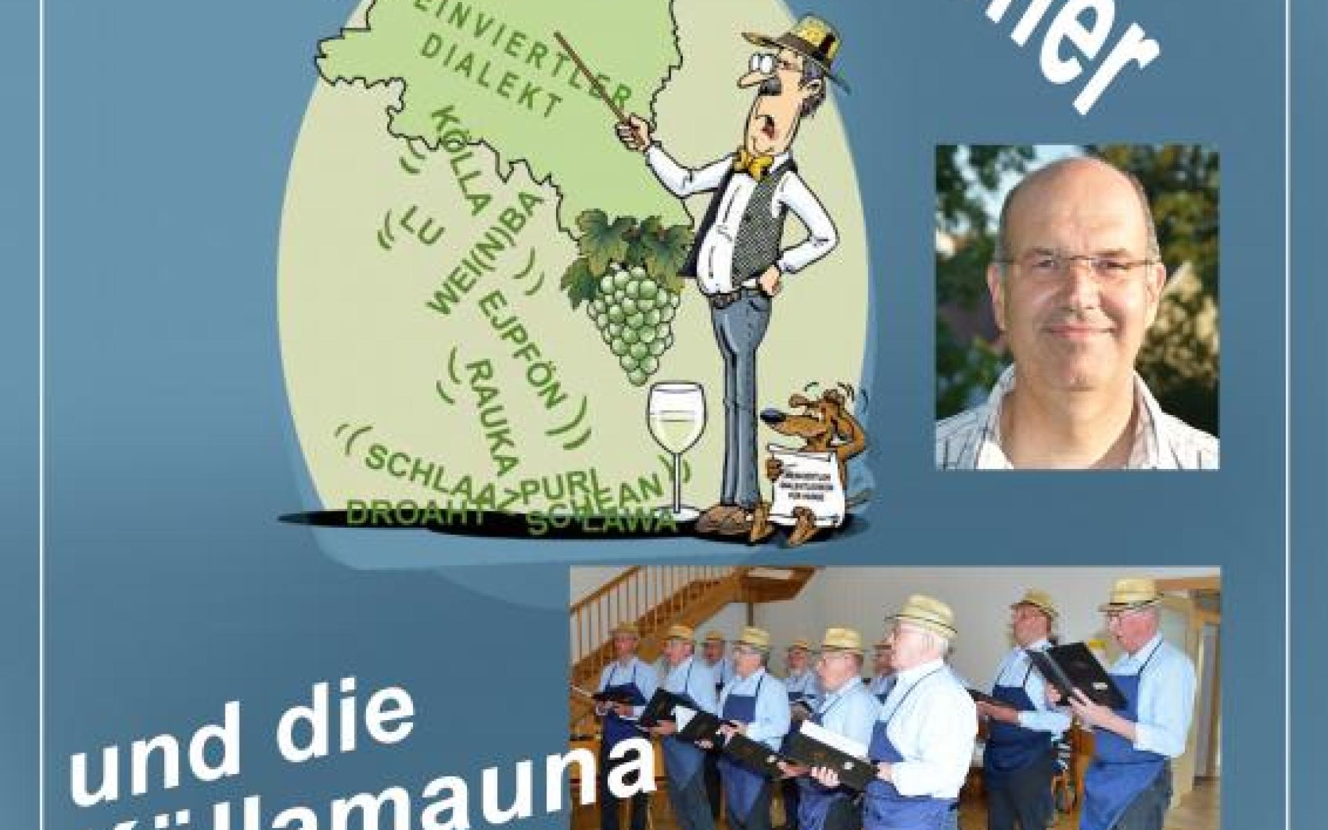 Startseite Weinviertlerisch PUR mit Wortklauber Michael Staribacher und die Köllamauna 