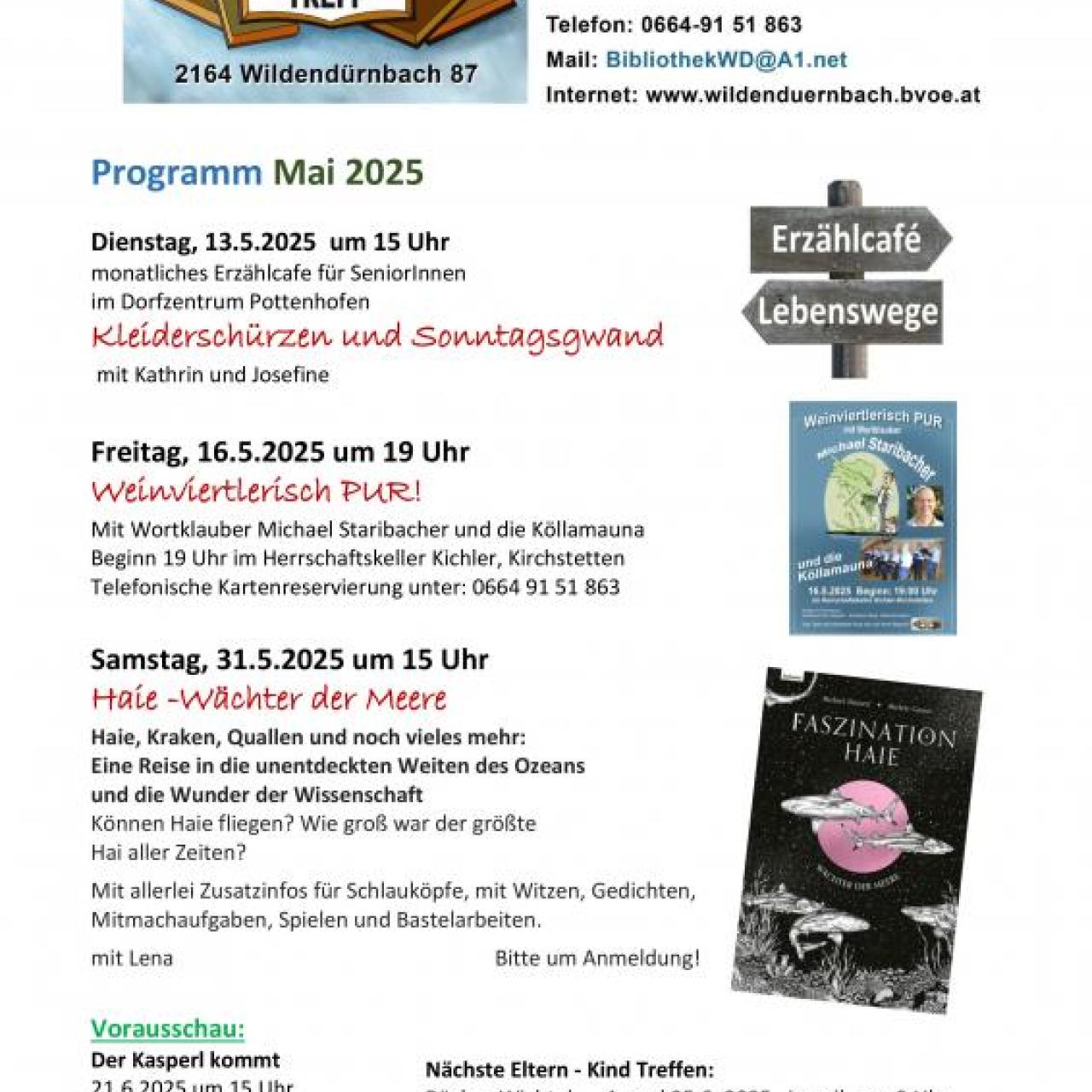 Programm Mai 2025