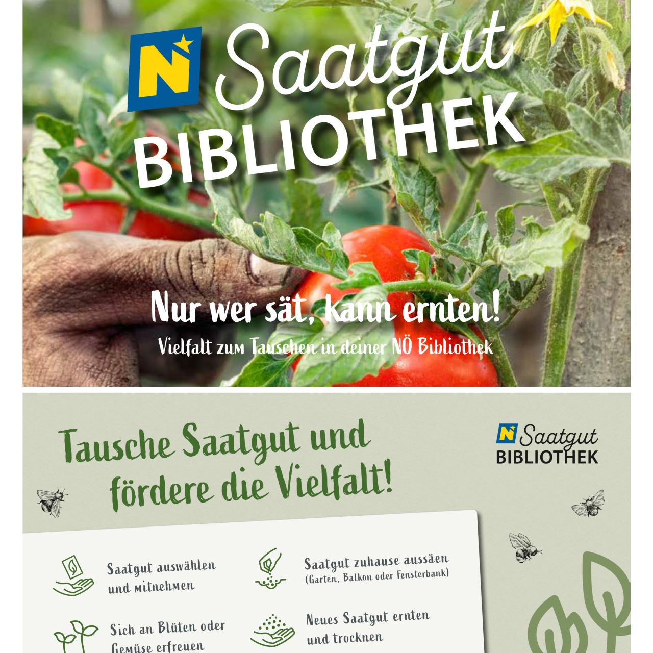 Plakat Saatgutbibliothek