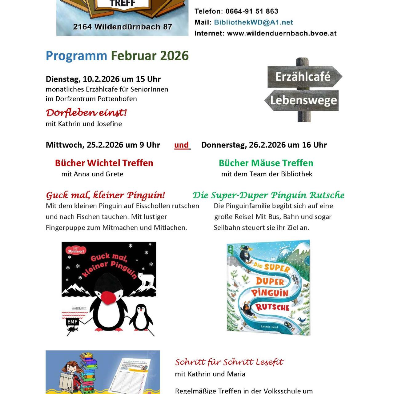 Programm Feburar 2026