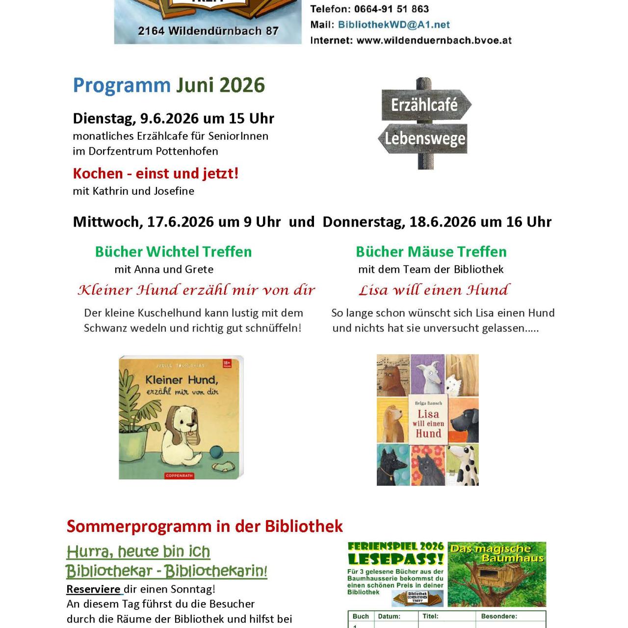 Programm Juni 2026