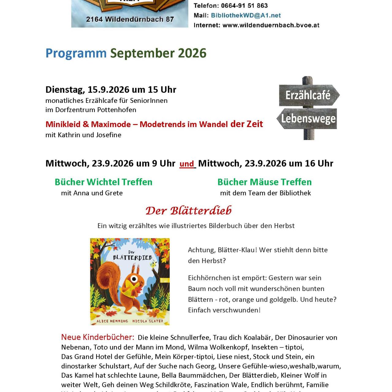 Programm September 2026